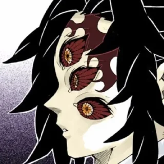 🌔 emoji Upper Moons Kizuki Telegram sticker 23 of 120
