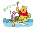 🚣 emoji Winnie The Pooh Telegram sticker 13 of 25