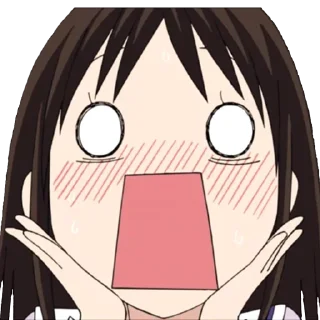 😱 emoji Noragami @mranimetv Telegram sticker 9 of 95