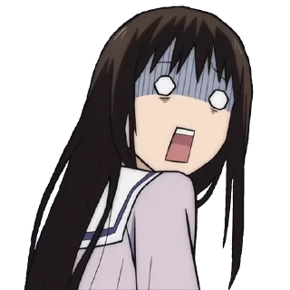 😨 emoji Noragami @mranimetv Telegram sticker 17 of 95