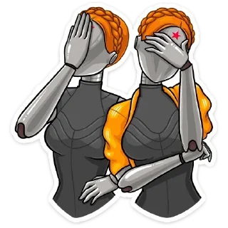 🤦‍♂ emoji Atomic Heart Telegram sticker 17 of 20