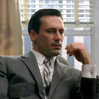 Sticker from Mad Men | @Mr_limnerToo