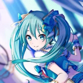 🌀 emoji miku 🌀 Telegram sticker 10 of 93