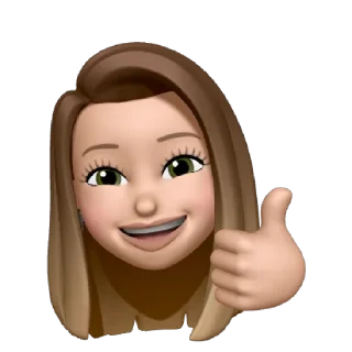 🤍 emoji Giulia @Studiatrice Telegram sticker 12 of 16