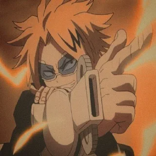 😤 emoji Каминари Денки Telegram sticker 5 of 61