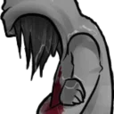 😞 emoji Jeff the killer... Telegram sticker 5 of 18
