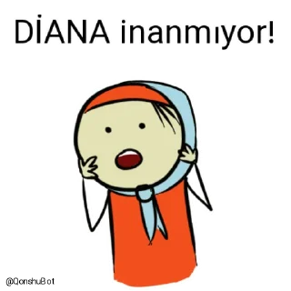 Sticker from DİANA @Qonshubot