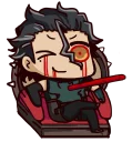 ☠️ emoji Fate/Grand Chibi Telegram sticker 6 of 120