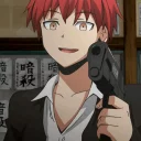 🔪 emoji -「Akabane Karma🔪↯」¦ @kpopstan ♡↯ Telegram sticker 20 of 120