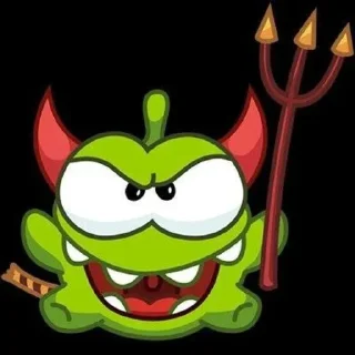 👿 emoji ам ням Telegram sticker 16 of 21