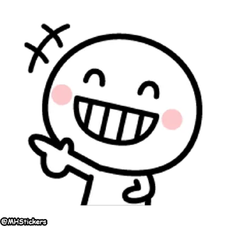 😂 emoji @MHStickers Simple Man 2 Telegram sticker 7 of 41