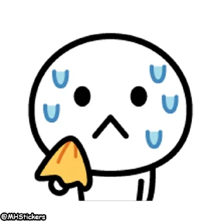 😥 emoji @MHStickers Simple Man 2 Telegram sticker 11 of 41