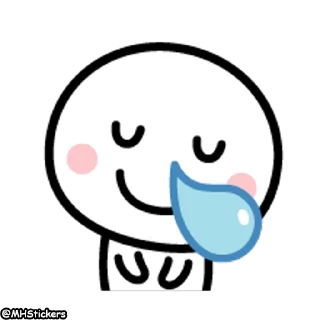 😪 emoji @MHStickers Simple Man 2 Telegram sticker 20 of 41