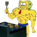 ❤ emoji Spongebob Telegram sticker 18 of 43
