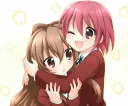 ❤ emoji Blush & love anime by ChibiHoshi Telegram sticker 9 of 25