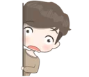 😱 emoji Cute Boy Telegram sticker 24 of 42