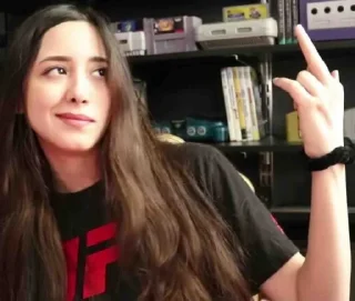 🖕 emoji Mia Plays 2 @MiaPlays @ElOlive Telegram sticker 8 of 120