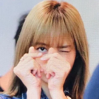 ♥️ emoji ༊ʟɪsᴀ♡ྀུ྇️ @Blackpink_stickerr4  Telegram sticker 13 of 50