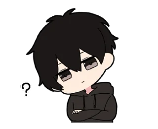 ❔ emoji Low Tension Couple (@TodorokiShouto) Telegram sticker 17 of 48