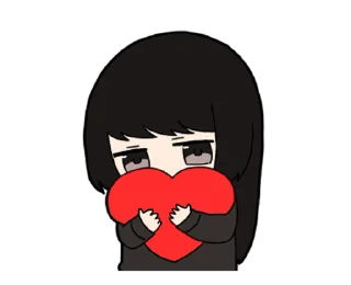 ❤️ emoji Low Tension Couple (@TodorokiShouto) Telegram sticker 6 of 48