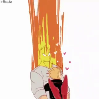 ❤️ emoji (@Tengen) MHA Video Pack Telegram sticker 23 of 50