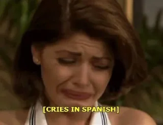 😭 emoji 'In Spanish Meme | @iStickerLand, Telegram sticker 22 of 32