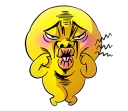 😚 emoji Mr. Emoticon 4-8 Telegram sticker 8 of 120
