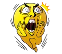 😱 emoji Mr. Emoticon 4-8 Telegram sticker 23 of 120