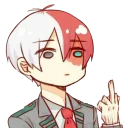 🖕 emoji (@Tengen) My Hero Academia Telegram sticker 14 of 120