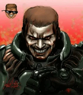 😡 emoji DOOM Telegram sticker 24 of 110