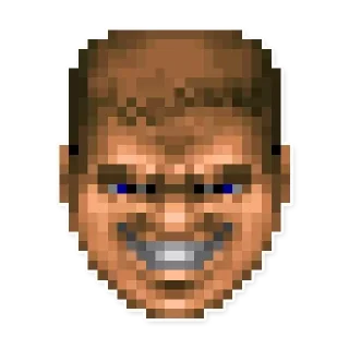 😡 emoji DOOM Telegram sticker 13 of 110