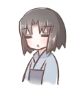 😑 emoji QT Shiki Stickers Telegram sticker 23 of 52