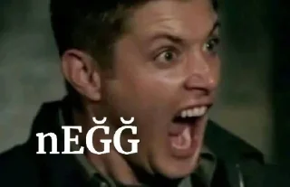 😳 emoji Supernatural Telegram sticker 6 of 65