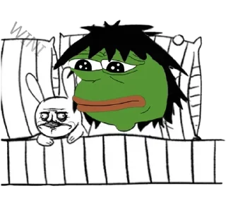 Sticker from pepe