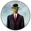 😷 emoji famous paintings Telegram sticker 20 of 22