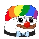🤪 emoji White Honka  <5> 🤍 - | @Her3i | Telegram sticker 15 of 20