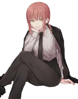 😉 emoji Chainsaw Man Telegram sticker 20 of 43