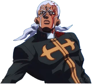 👀 emoji JJBA nuWave Telegram sticker 7 of 49