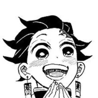 Sticker from Demon slayer