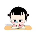 😪 emoji NARA'S HAPPY LIFE😊- @MochaStickers Telegram sticker 6 of 12