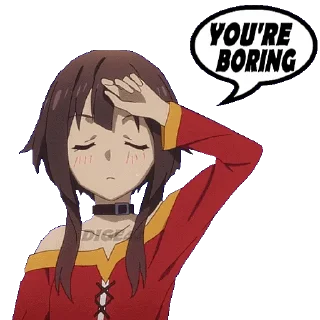 😮‍💨 emoji @STIKERFORALL 🏴󠁧󠁢󠁥󠁮󠁧󠁿🇺🇸KONOSUBA Telegram sticker 19 of 75