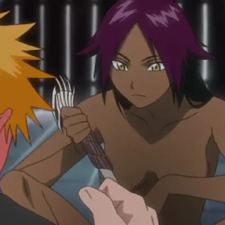 Sticker from Shihoin Yoruichi