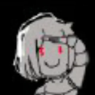 🔪 emoji 🖤 Chara 🔪 by : @Undertale_Stickers Telegram sticker 13 of 36