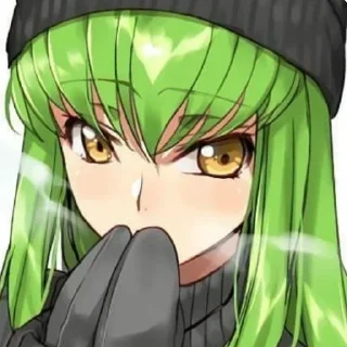 😍 emoji C.C. @Lelouch_ViBritannia Telegram sticker 6 of 11