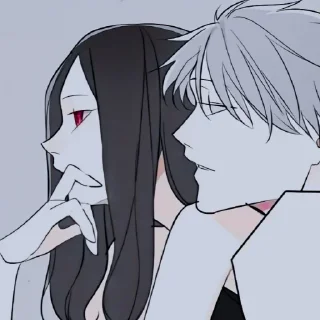 🖤 emoji Couple Telegram sticker 16 of 111