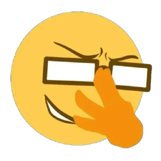 😎 emoji Стикерв Telegram sticker 13 of 120