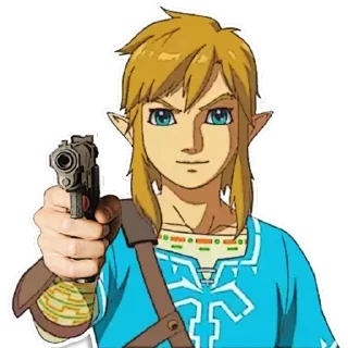 🔫 emoji Zelda Pack (@thehyrulefantasyita) Telegram sticker 13 of 94