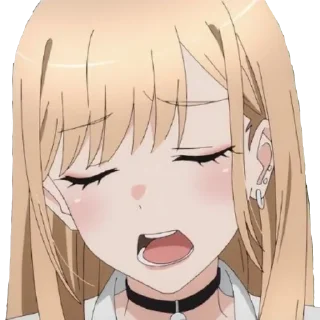 😩 emoji Marine Kitagawa Telegram sticker 17 of 33