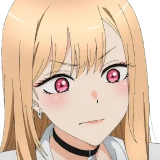 😕 emoji Marine Kitagawa Telegram sticker 5 of 33