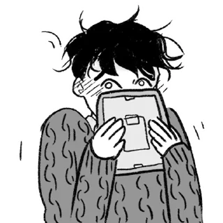 🙈 emoji Heartstopper Telegram sticker 20 of 24